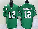 Men's Philadelphia Eagles #12 Randall Cunningham Green 2023 F.U.S.E. Vapor Untouchable With C Patch Stitched Football Jersey,baseball caps,new era cap wholesale,wholesale hats